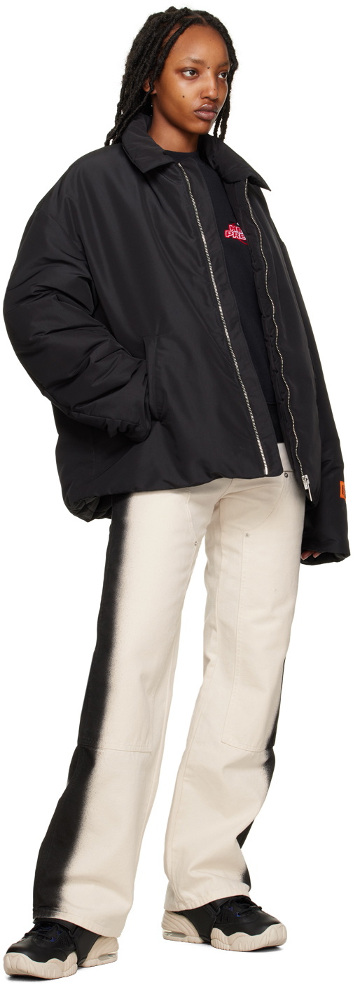 Heron Preston Black Ex-Ray Jacket Heron Preston