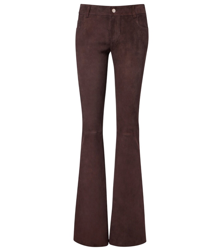 Photo: Stouls Pawlonia suede flared pants