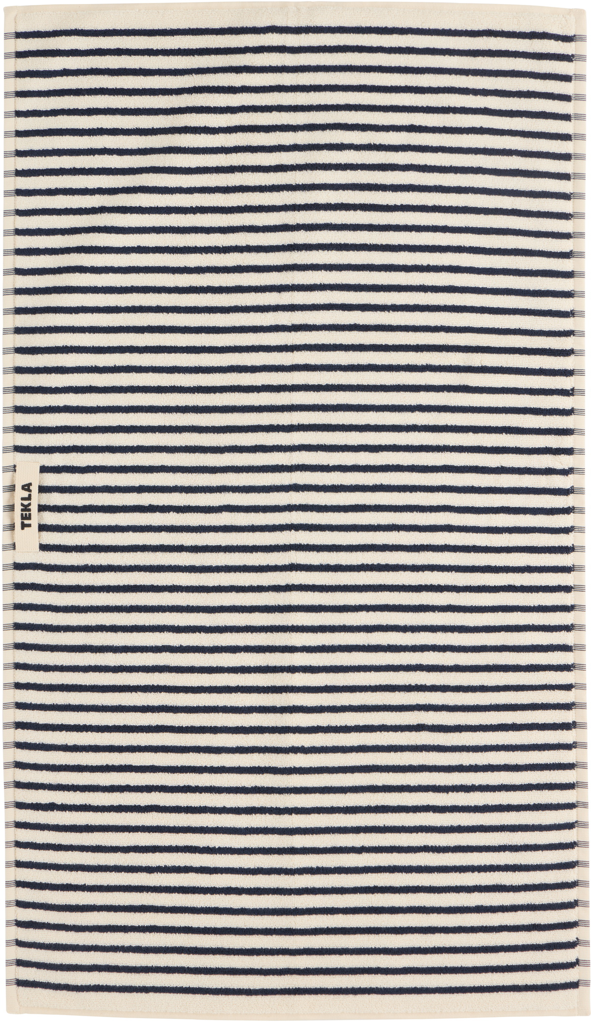Tekla Off-White & Navy Striped Towel Set, 3 pcs