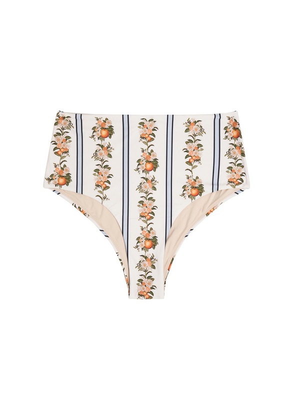 Photo: Agua BY Agua Bendita Magenta Floral-print Bikini Briefs Multicoloured