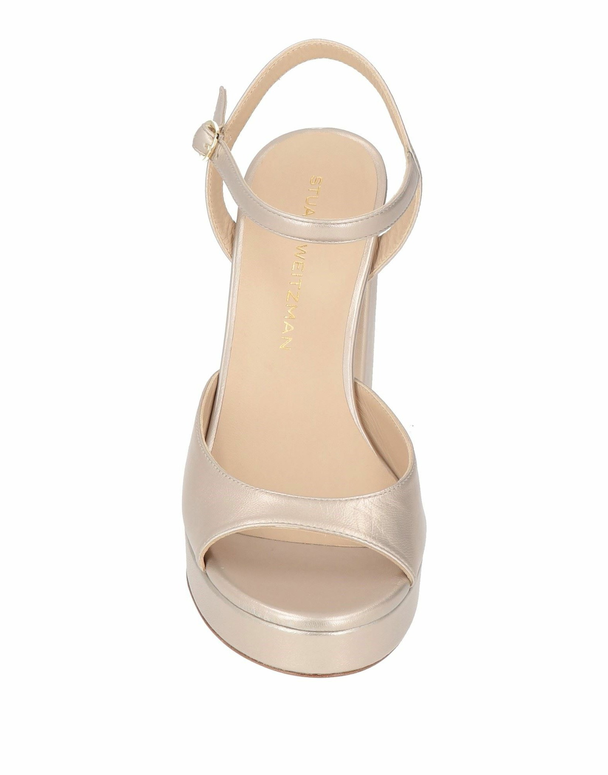 Stuart Weitzman Womens Sandals Platinum