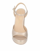 Stuart Weitzman Womens Sandals Platinum
