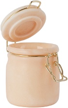 Editions Milano White Miss Marble Calacatta Jar