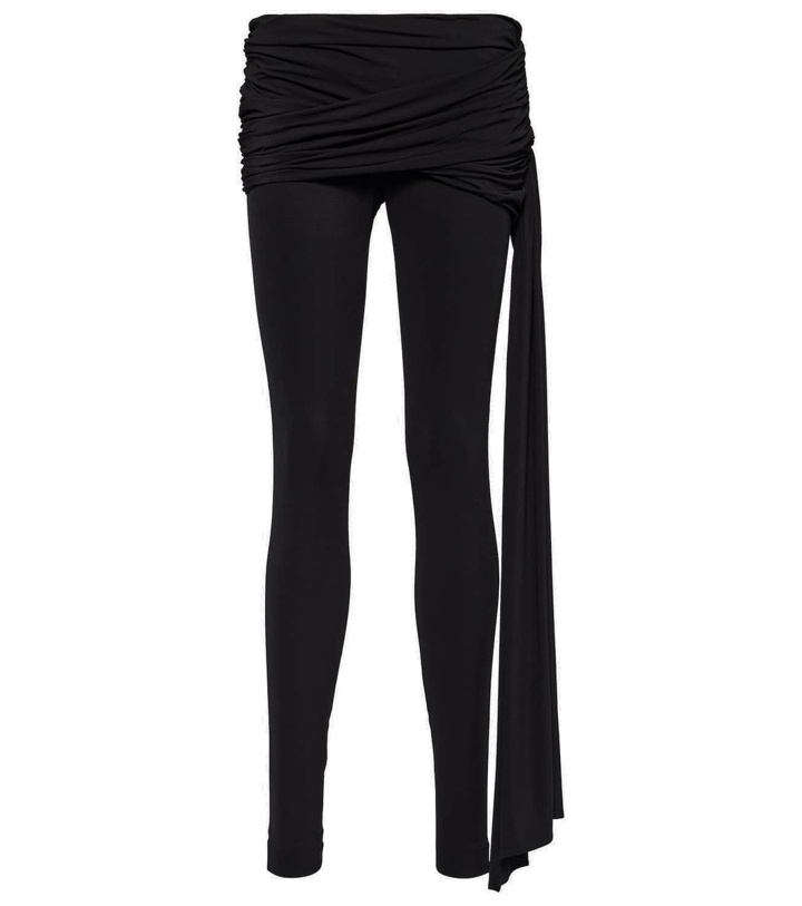 Photo: Magda Butrym Low-rise jersey leggings