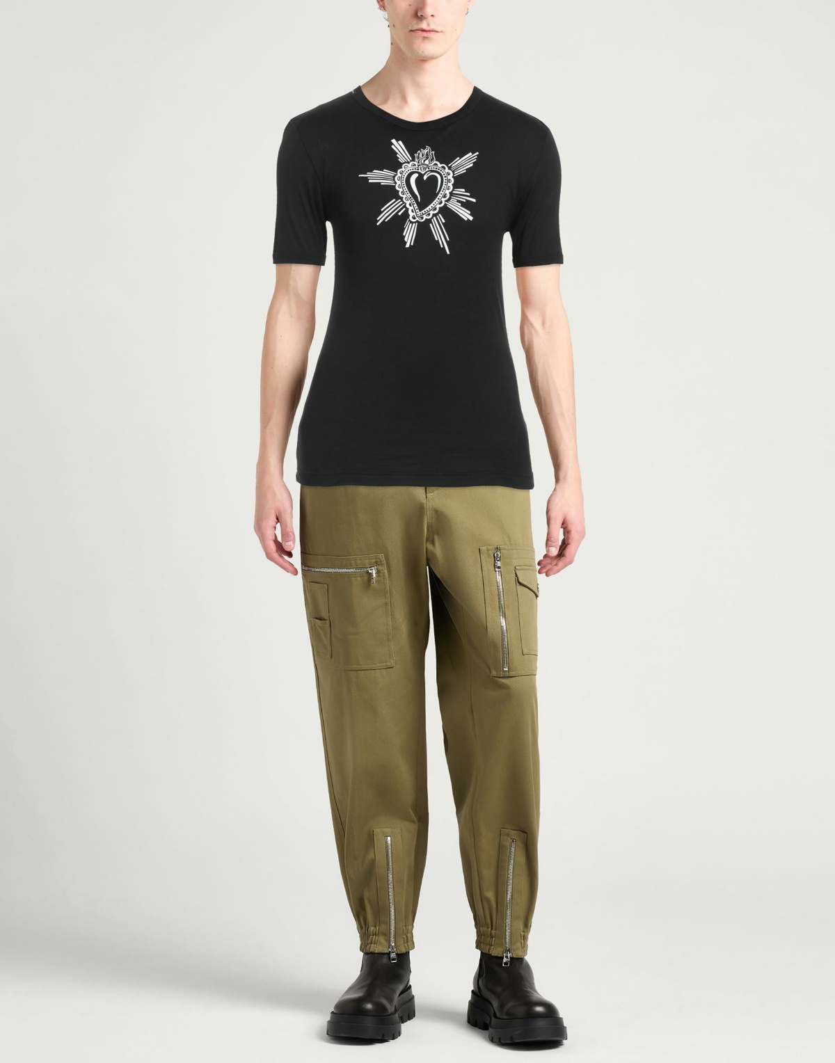 Dolce & gabbana Mens T-shirt in Black