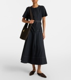 DeMellier Siena Medium suede shoulder bag