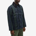 Eastlogue Men's Mohawk Field Jacket in Black Watch Wax