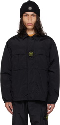 Stone Island Black Double-Dyed Jacket