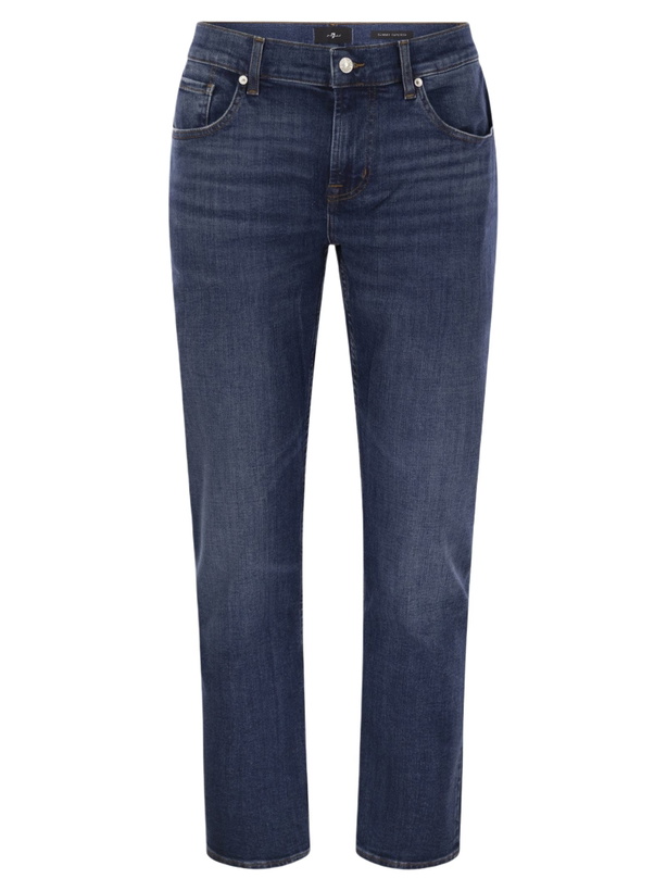 Photo: 7 For All Mankind Slimmy Tapered - Skinny Medium-waisted Jeans