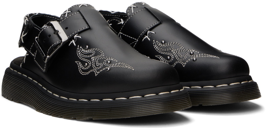 Dr. Martens Black Jorge II Gothic Americana Leather