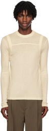 Maiden Name Off-White Evan Long Sleeve T-Shirt