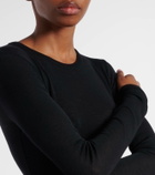 Saint Laurent Wool jersey bodysuit