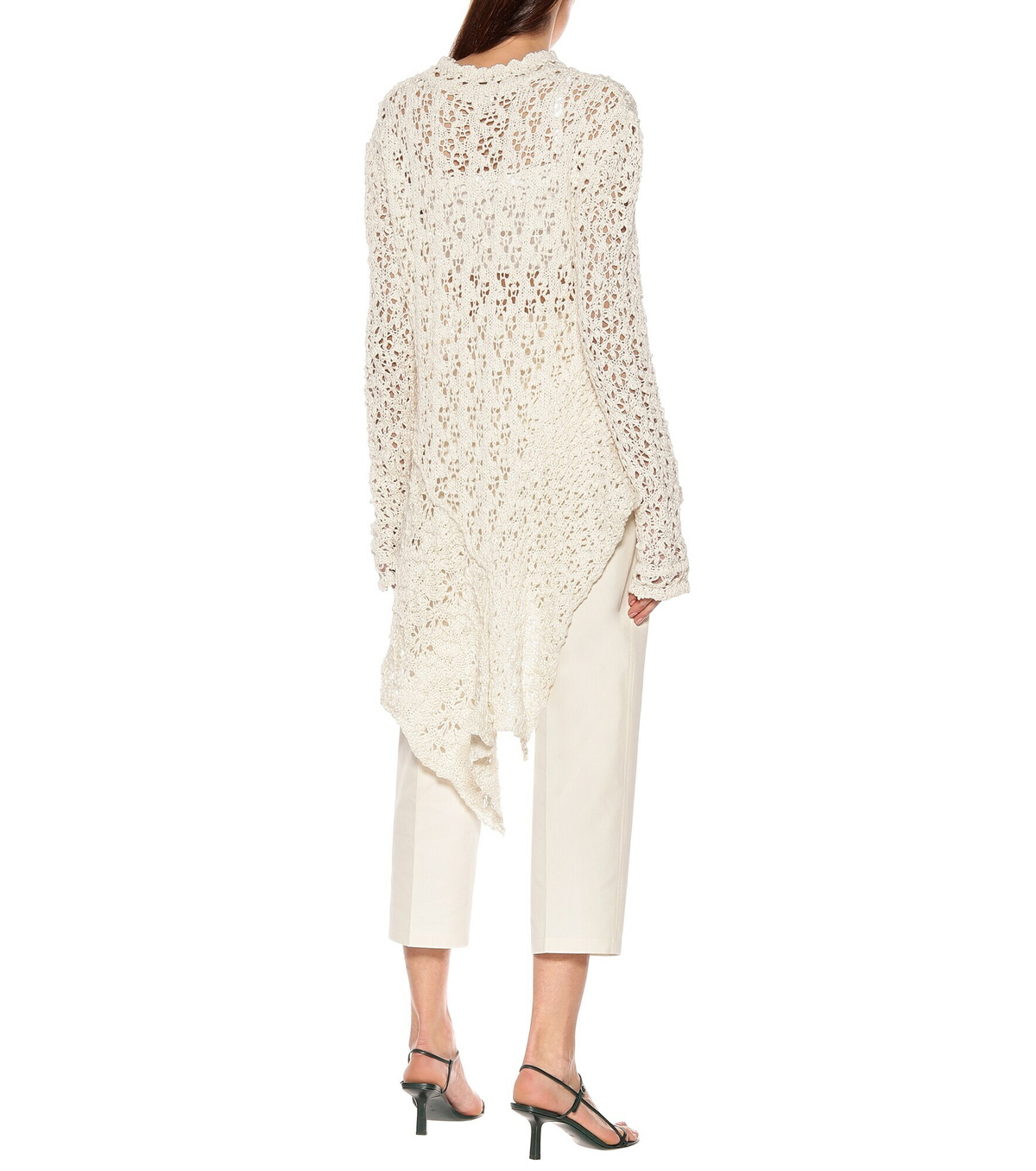 Jil Sander - Crochet cotton top Jil Sander