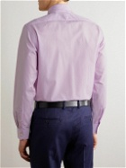 Dunhill - Checked Cotton Shirt - Pink