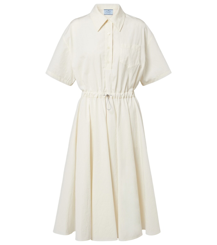 Photo: Prada Cotton-blend polo dress