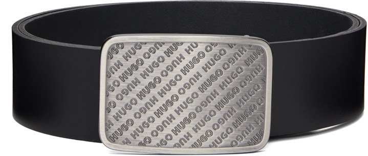 Photo: Hugo Black Leather Belt