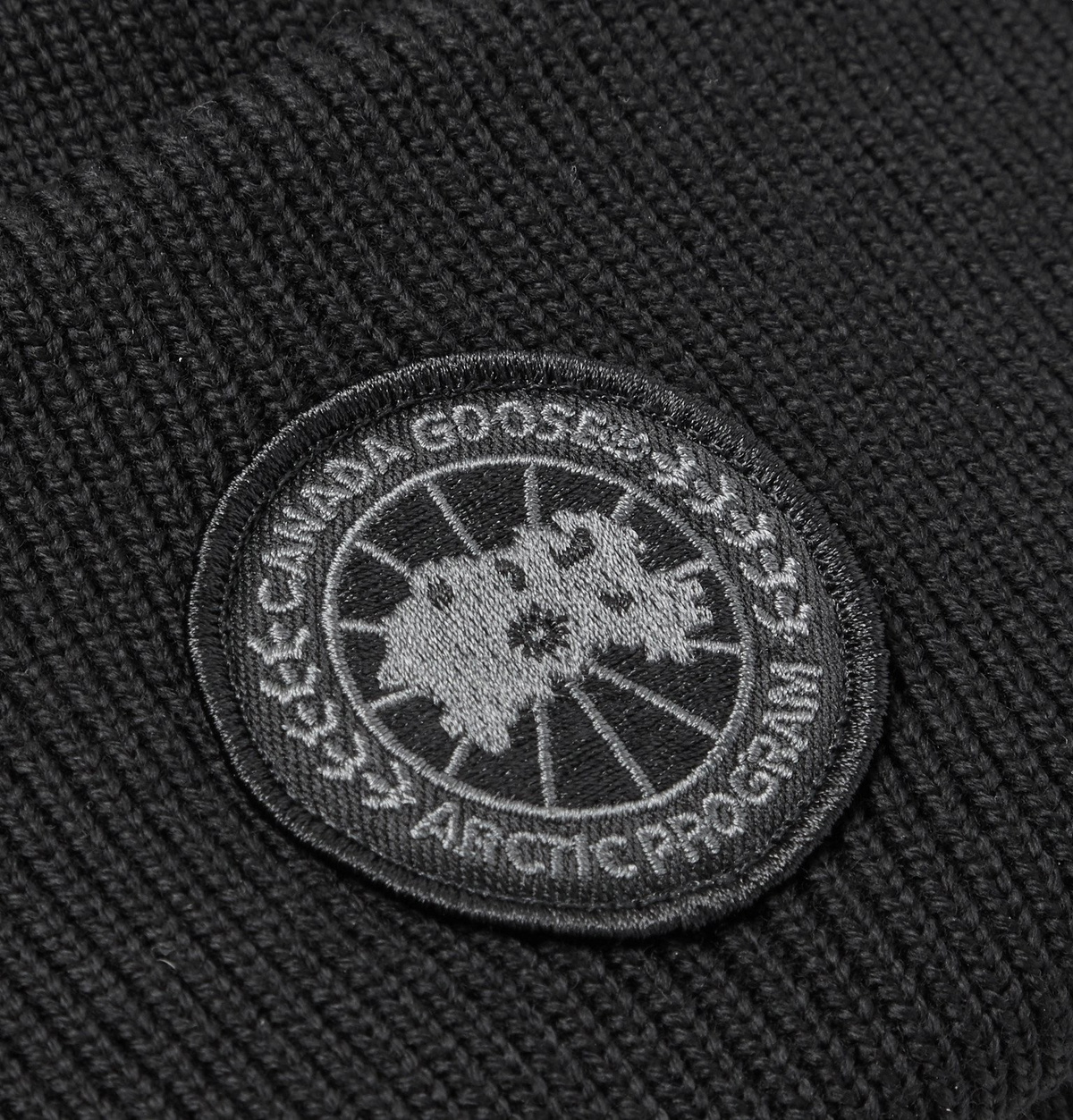 Canada Goose - Logo-Appliquéd Merino Wool Beanie - Black