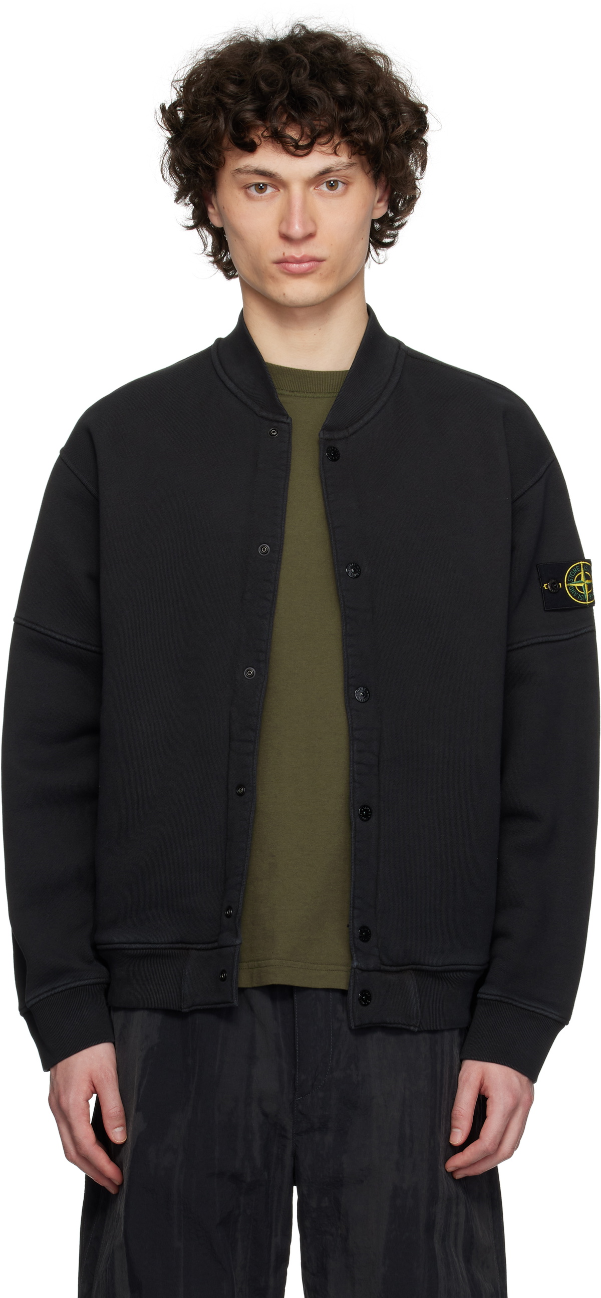 Lad Musician Black Ma-1 Bomber Jacket Lad Musician Lad Musician Black Ma-1 Bomber Jacket Lad Musician