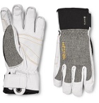 Hestra - Army Leather, Canvas and GORE-TEX Gloves - Gray