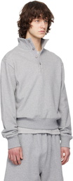 Entire Studios Gray Port Pullover Sweatshirt