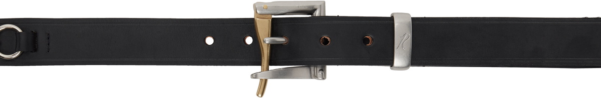 小物 Needles Carving Belt Narrow Black 2020ss NEEDLES Black Tassel Bit Belt Needles