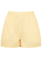 Colorful Standard Cotton-twill Shorts Yellow