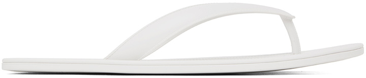 Photo: Maison Margiela White Tabi Flip Flops