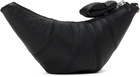LEMAIRE Black Cross-Body Croissant Coin Pouch