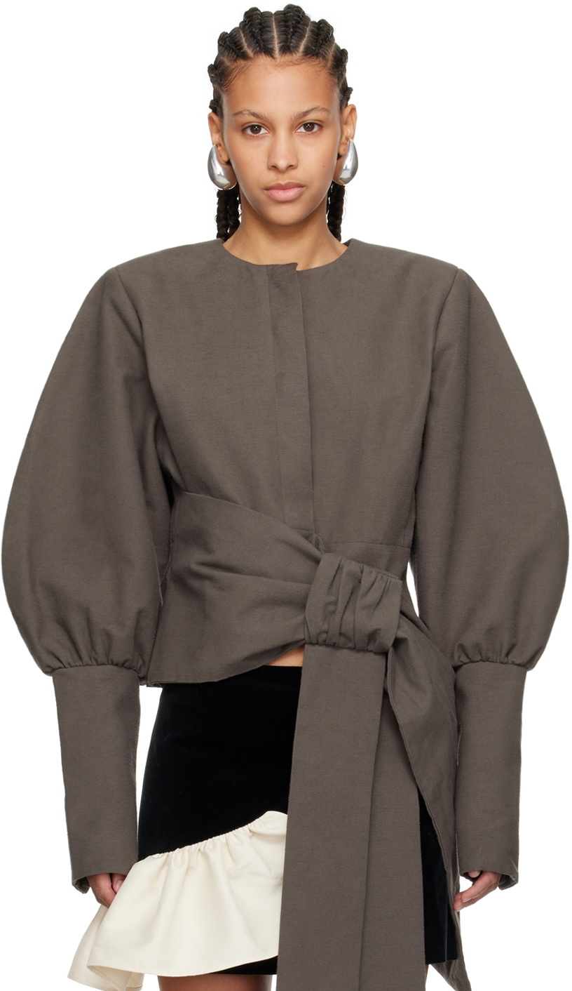 【関税込み】FIDAN NOVRUZOVA カーキ Freya ジャケット FREYA JACKET – FIDAN NOVRUZOVA
