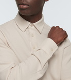 Loro Piana - Cotton long-sleeved polo sweater