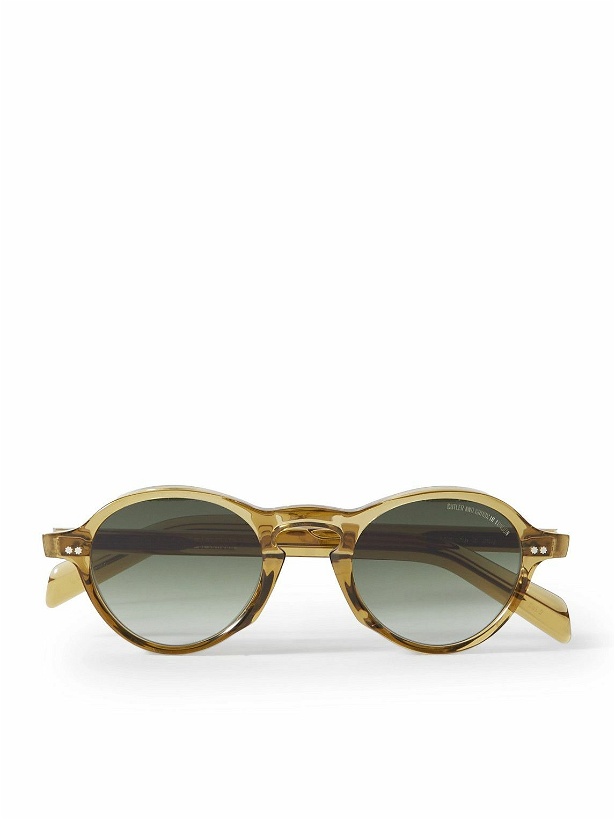 Photo: Cutler and Gross - Round-Frame Acetate Sunglasses