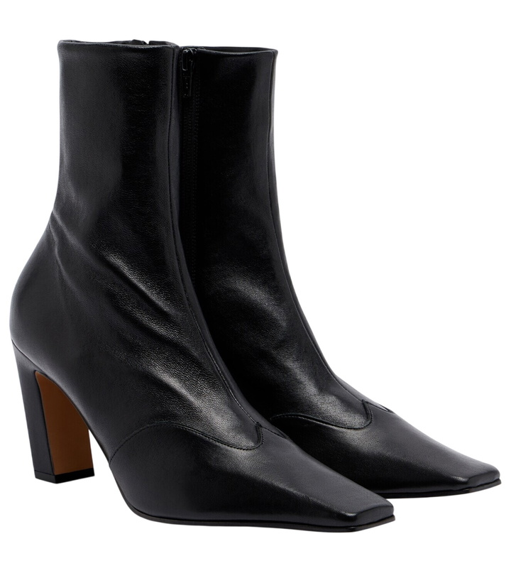 Photo: Khaite Nevada leather ankle boots