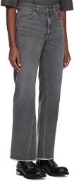 N.Hoolywood Gray Flared Jeans