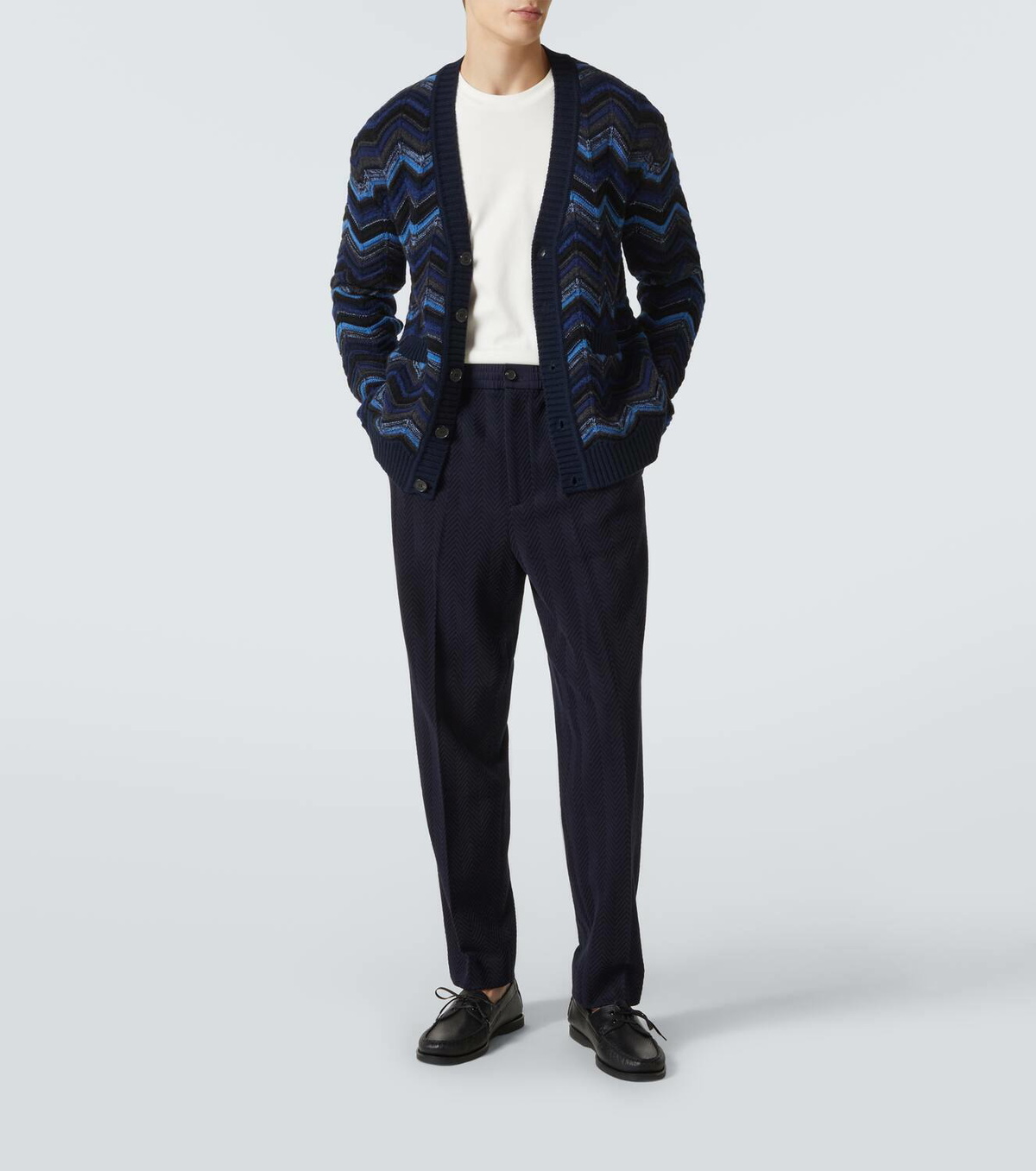 Missoni Zigzag wool-blend cardigan