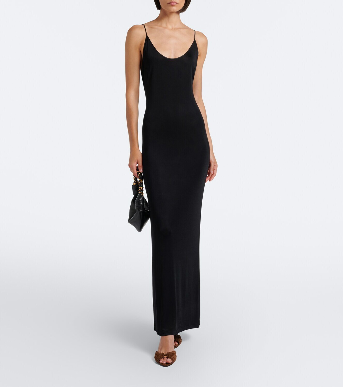 Saint Laurent Jersey maxi dress