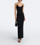 Saint Laurent Jersey maxi dress