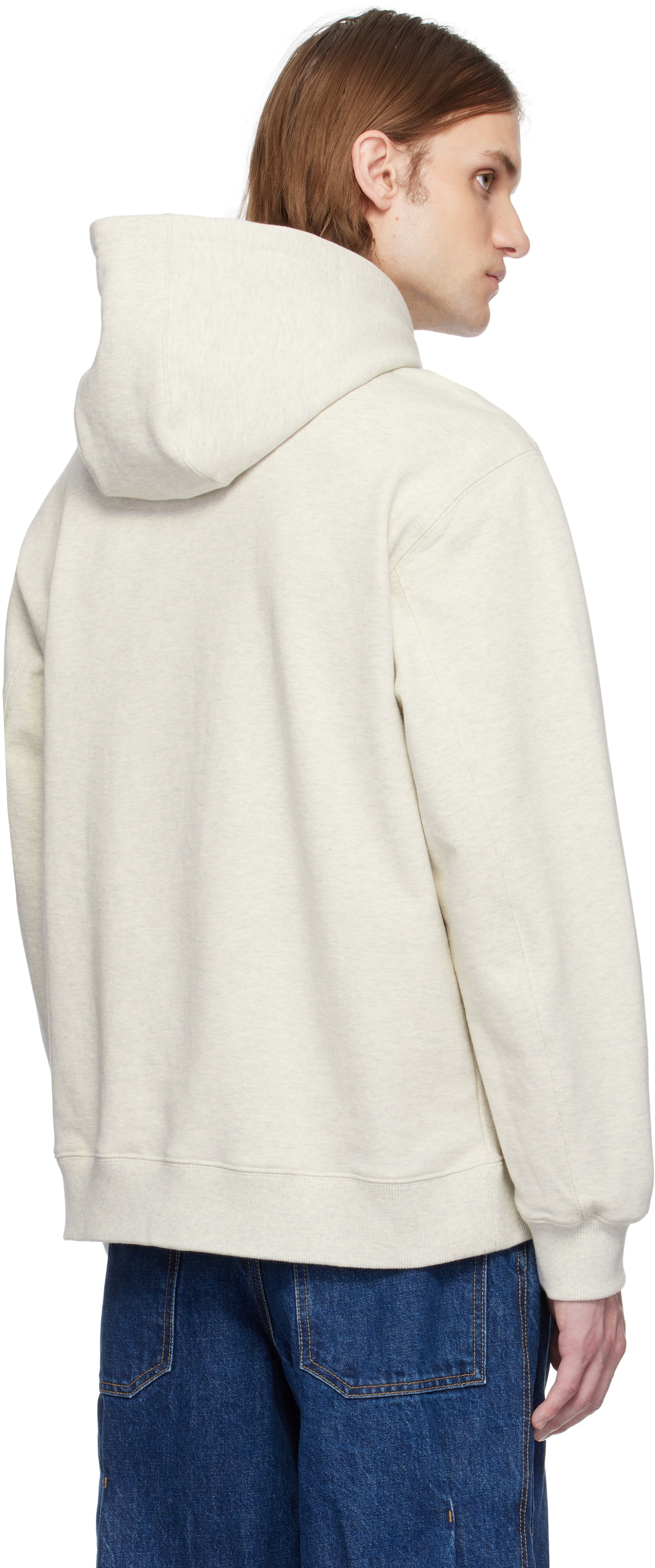 ADER error Gray Sig; TRS Tag Hoodie