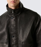 Auralee Leather jacket