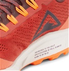 Nike Running - Air Zoom Pegasus 36 Trail Mesh Running Sneakers - Red