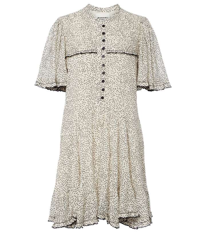 Photo: Marant Etoile Daynia polka-dot cotton minidress