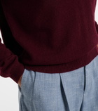 Jardin des Orangers Wool and cashmere polo sweater