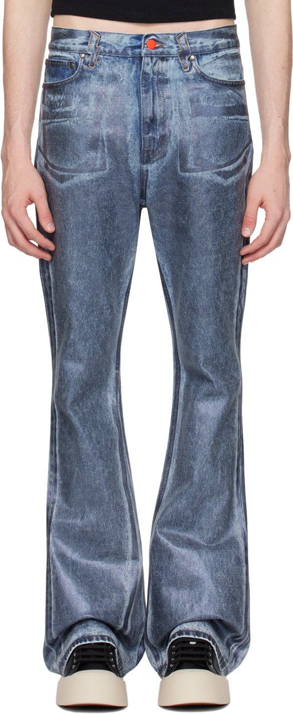 Members of the Rage Blue Flares Jeans