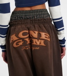 Acne Studios Layered cotton sweatpants