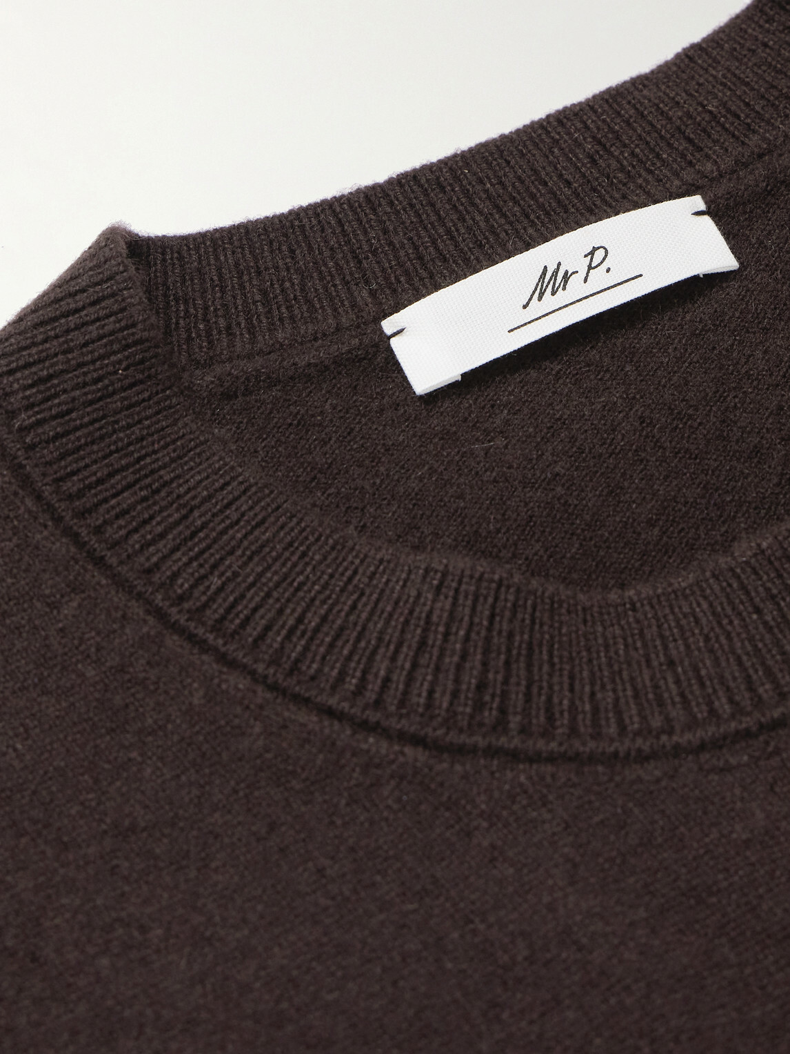Mr P. - Curtis Cashmere Sweater - Brown