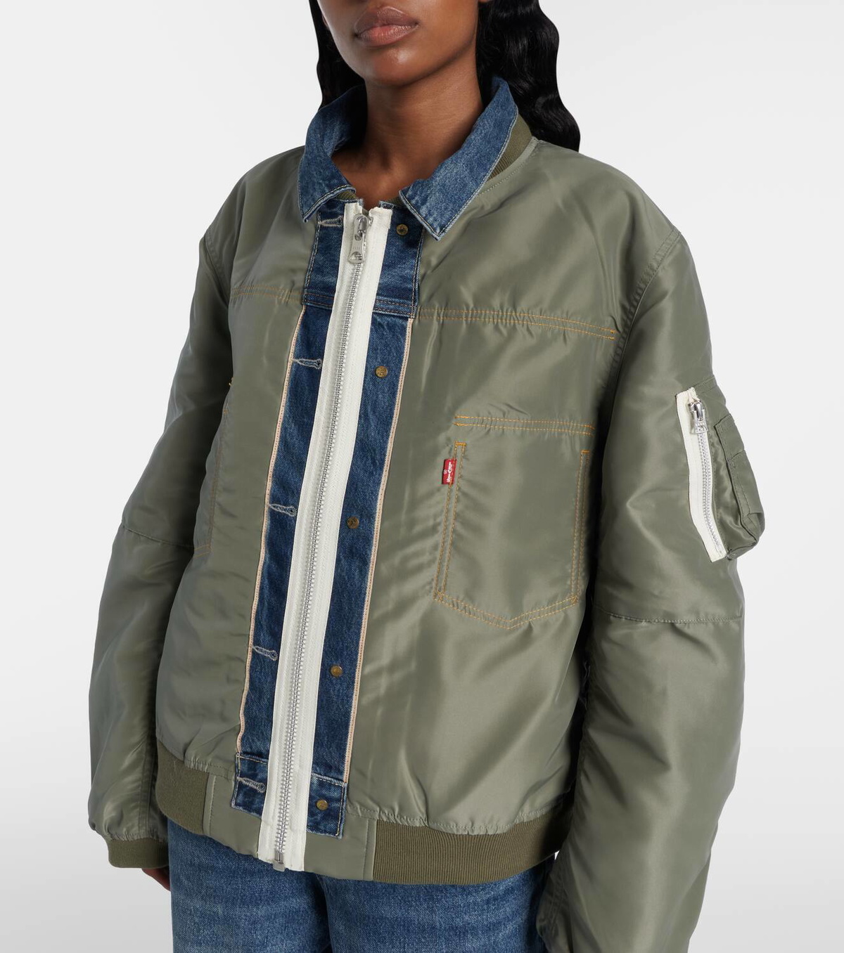 sacai Levi’s Blouson 3 カーキ sacai Levi's Blouson 3 カーキ SACAI x Levi's® Men's Denim