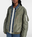 Sacai x Levi's® reversible denim and twill blouson