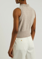 Extreme Cashmere N°193 Corset Cashmere-blend Vest - Grey - One Size