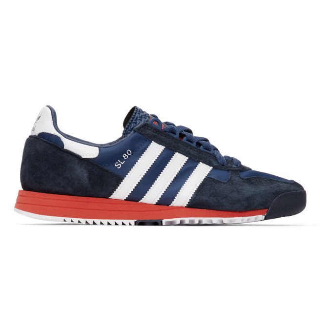 Photo: adidas Originals Navy SL 80 Sneakers