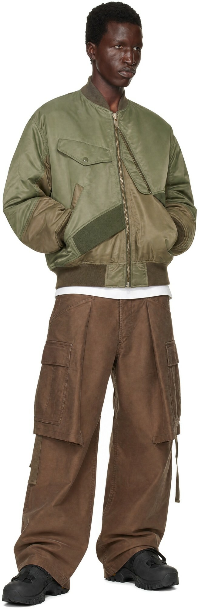 UNDERCOVER Khaki UP2F9201 Bomber Jacket