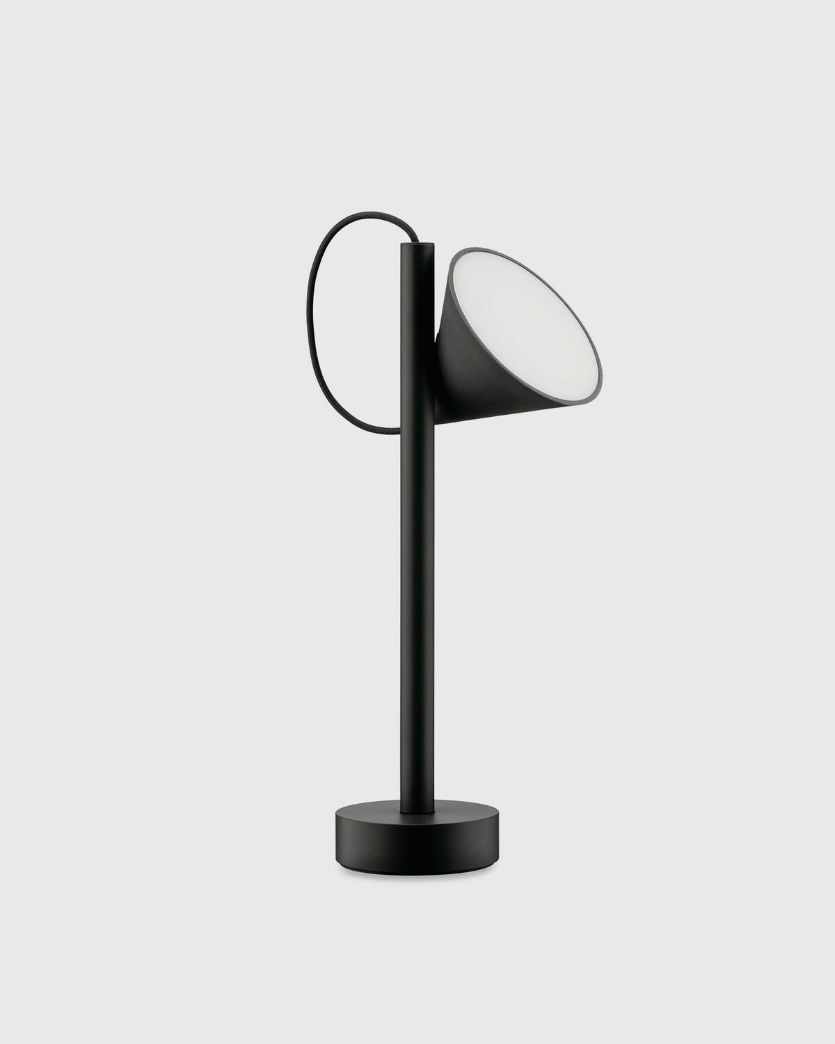 Alessi Tsumiki Tragbare Lampe B   Usb Plug Black Home Deco